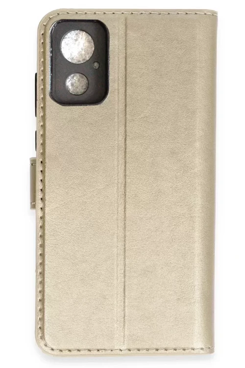 General Mobile Gm 23 Se S Kapaklı Kılıf - Gold