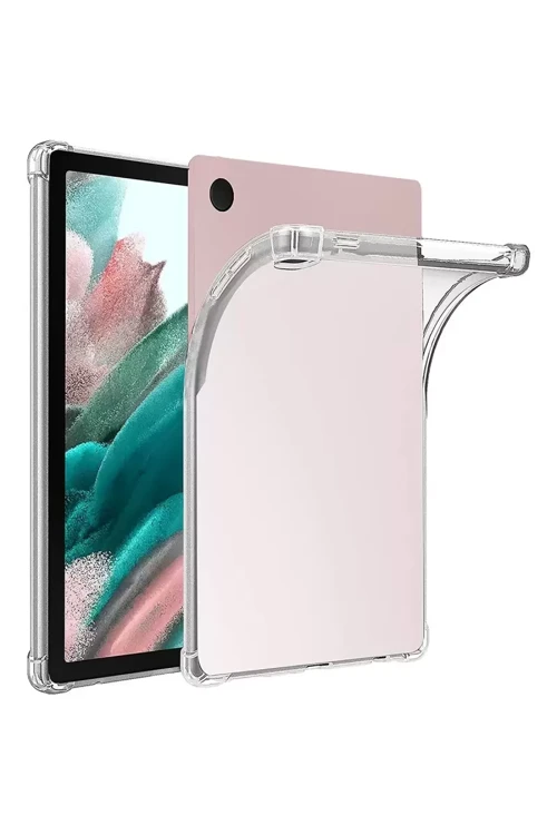 Galaxy Tab A9 Kılıf Anti Shock Tablet Silikon - Şeffaf