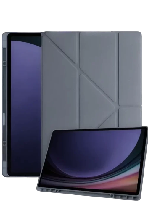 Galaxy X730 Tab S11 Kalemlikli Mars Tablet Kılıfı - Koyu Gri