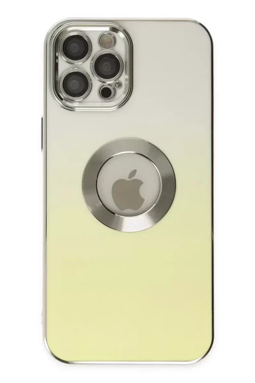 İphone 12 Kılıf Best Silikon - Sarı