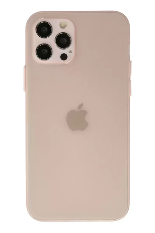 İphone 12 Kılıf Silikon - Pembe