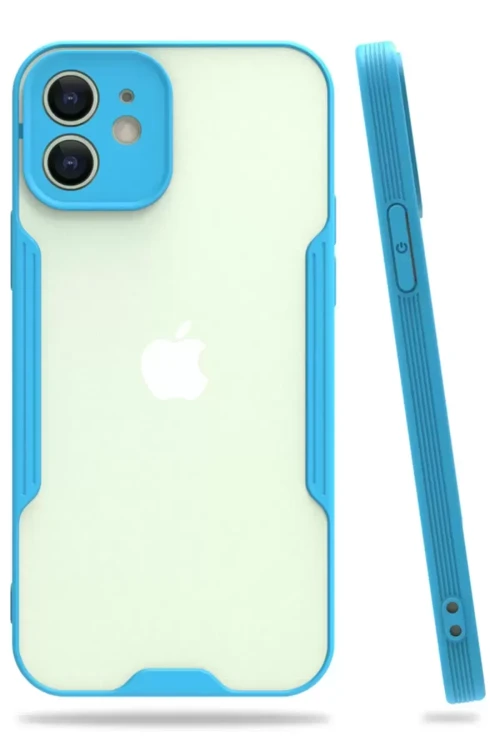 İphone 12 Kılıf Platin Silikon -