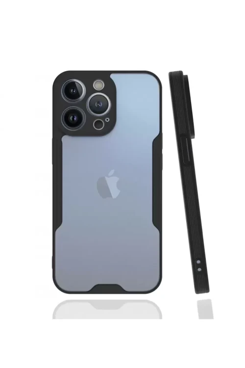 İphone 13 Kılıf Platin Silikon - Siyah