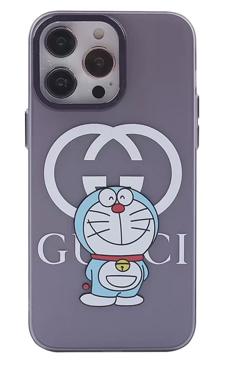 İphone 14 Kılıf Desenli Kapak - Mor - 3