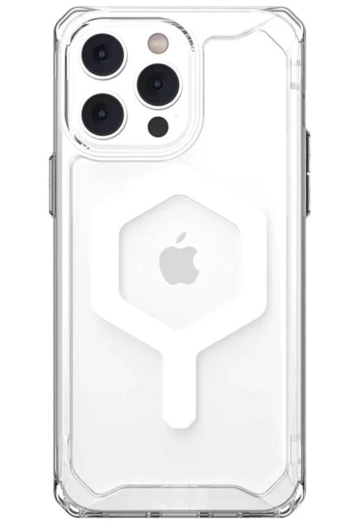 İphone 14 Kılıf Uag Plyo Magneticsafe Silikon - Şeffaf
