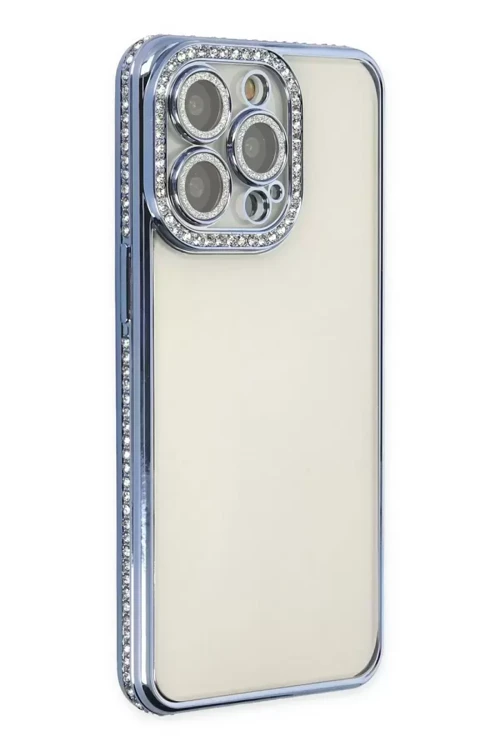 İphone 14 Kılıf Joke Taşlı Silikon -