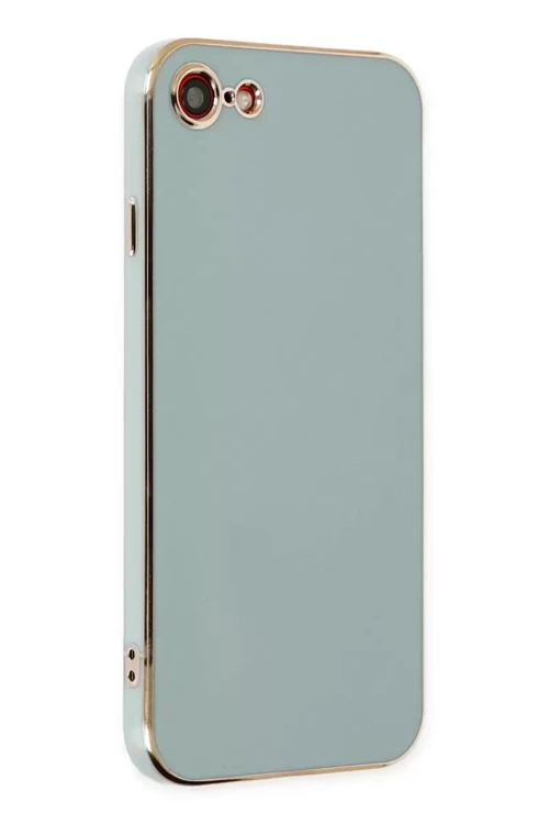 İphone 7 Kılıf Volet Silikon - Yeşil