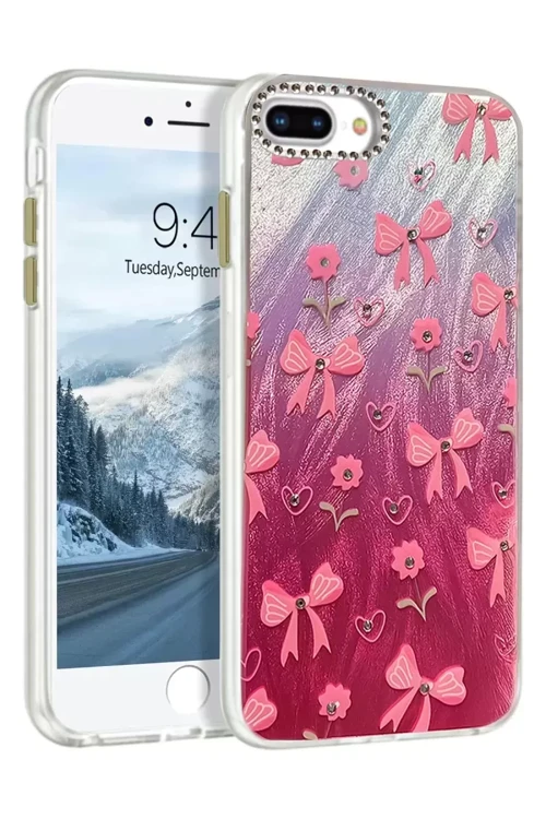 İphone 7 Kılıf Blade Aynalı Desenli Kapak - Desen 3