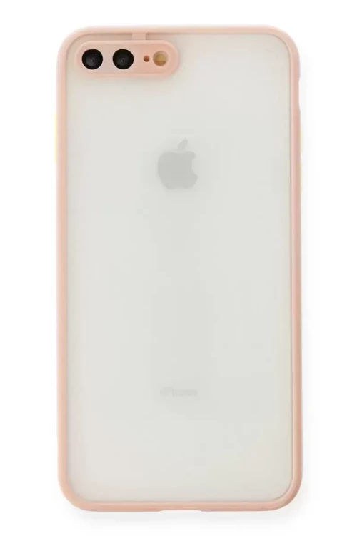 İphone 7 Kılıf Montreal Silikon Kapak - Pembe