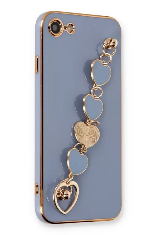 İphone 7 Kılıf Esila Silikon - Gri