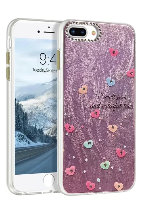 İphone 7 Kılıf Blade Aynalı Desenli Kapak - Desen 8