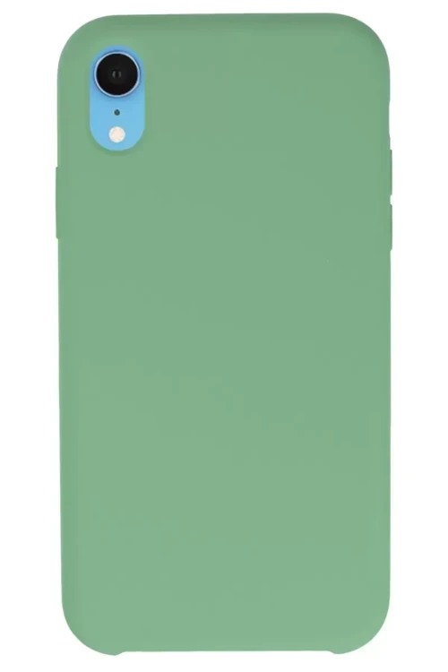 İphone Xr Kılıf Lansman Legant Silikon - Yeşil