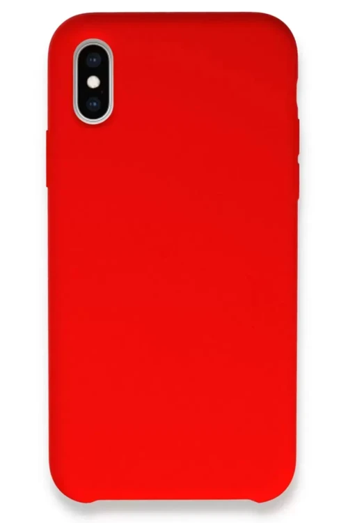 İphone X Kılıf Lansman Legant Silikon - Kırmızı