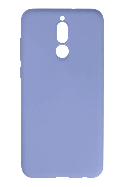 Mate 10 Lite Kılıf Nano İçi Kadife Silikon - Lila