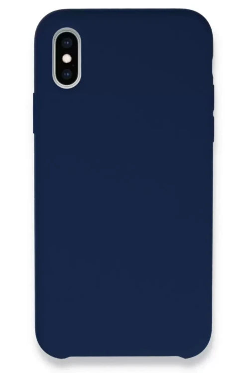 İphone Xs Kılıf Lansman Legant Silikon - Lacivert