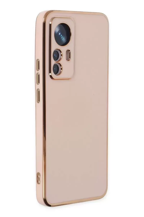 Mi 12T Kılıf Volet Silikon - Pembe