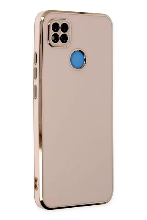 Redmi 9C Kılıf Volet Silikon - Pembe