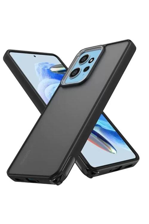 Redmi Note 12 4G Kılıf Elegant Kapak - Siyah
