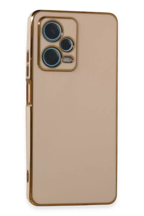 Redmi Note 12 Kılıf Volet Silikon - Pembe