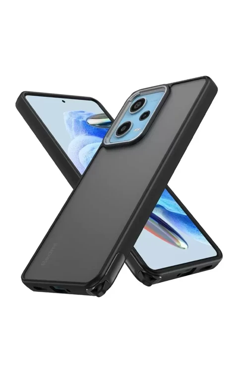Redmi Note 12 5G Kılıf Elegant Kapak - Siyah
