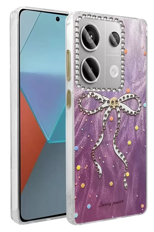 Redmi Note 13 4G Kılıf Blade Aynalı Desenli Kapak - Desen 1