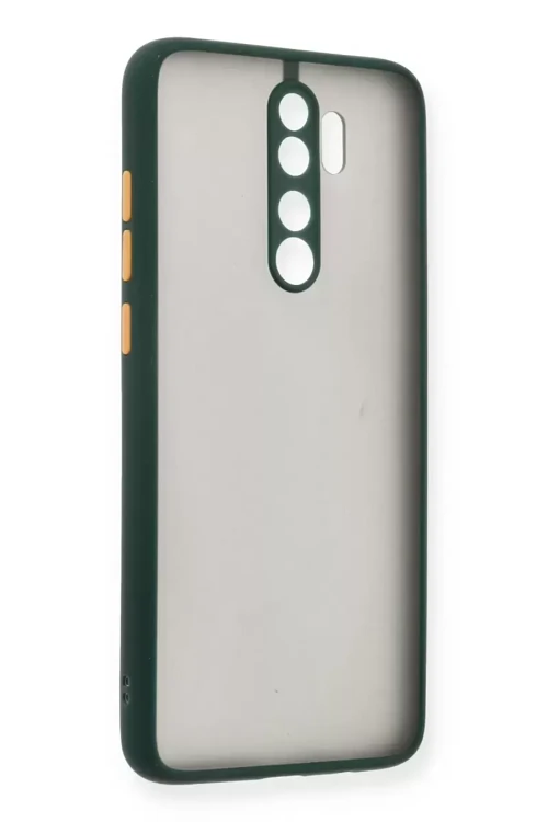 Redmi Note 8 Kılıf Montreal Silikon Kapak - Yeşil