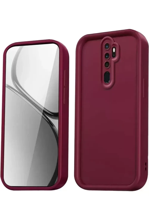 Redmi Note 8 Kılıf Viera Silikon - Bordo