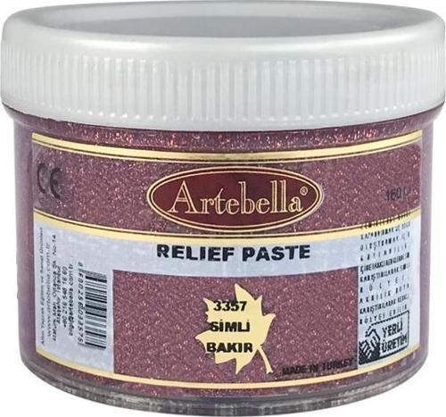 Rölyef Pasta 3357 Simli Bakır 160 ml