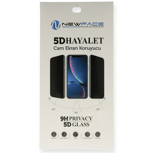 Redmi 9A 5D Hayalet Cam Ekran Koruyucu