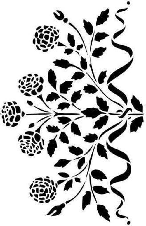 Stencil D-9 20x30 cm