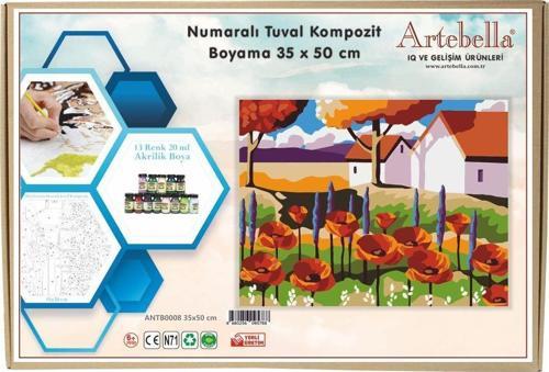 Sayılarla Boyama Tuval Seti - Manzara (35x50 cm)