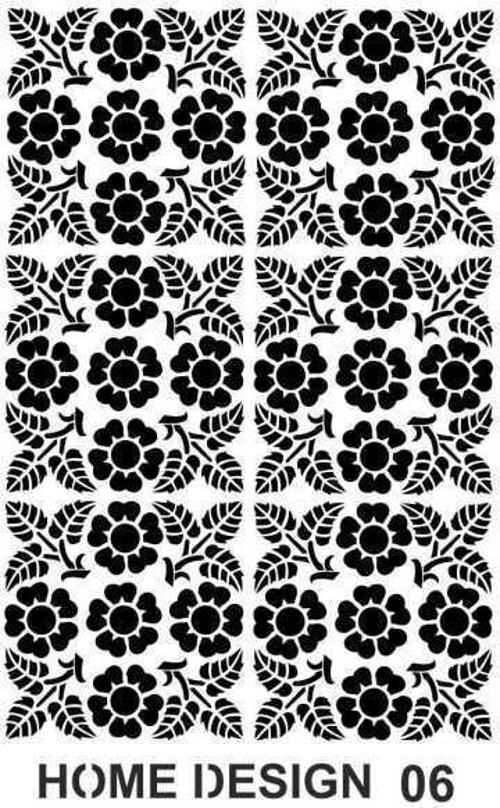 Stencil Home Design H06 35x50 cm