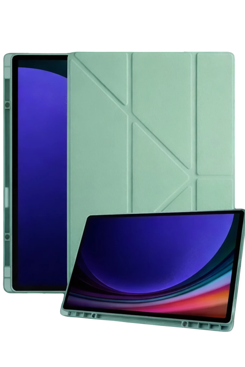 Galaxy Tab A11 Kalemlikli Mars Tablet Kılıfı - Yeşil