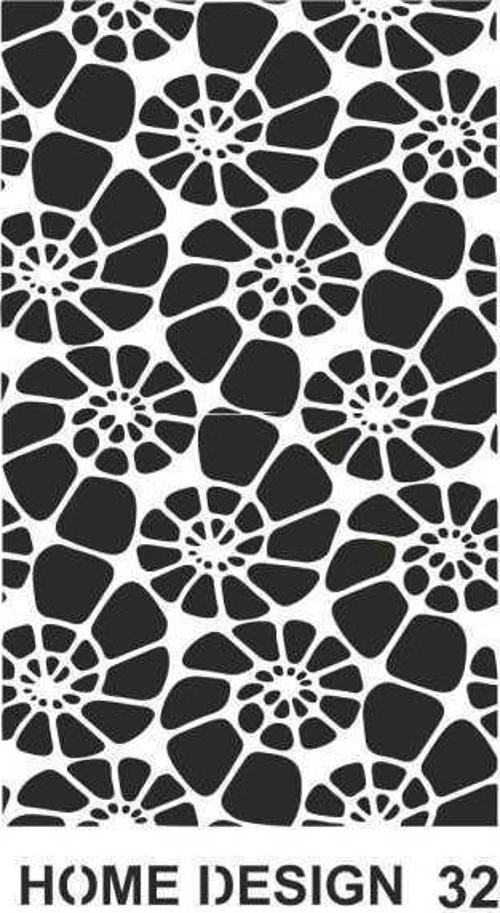 Stencil Home Design H32 35x50 cm