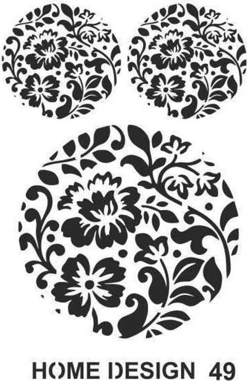 Stencil Home Design H49 35x50 cm