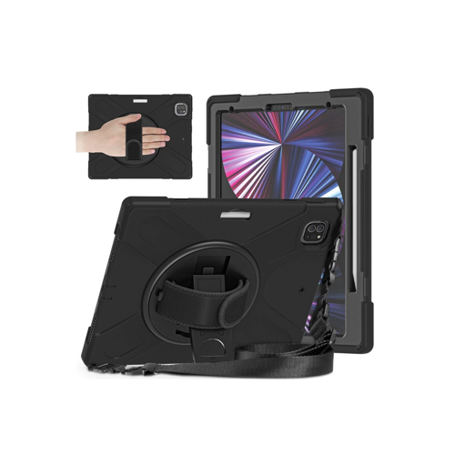 İpad 12.9 (2020) Kılıf Amazing Tablet Kapak - Siyah