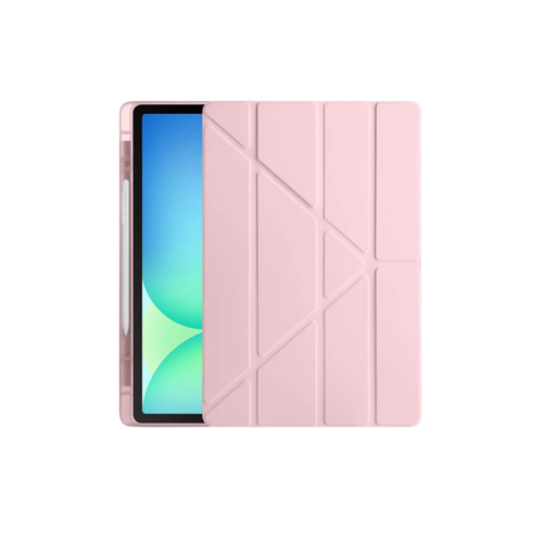 İpad 13 (2024) Kılıf Kalemlikli Hugo Tablet Kılıfı - Gold