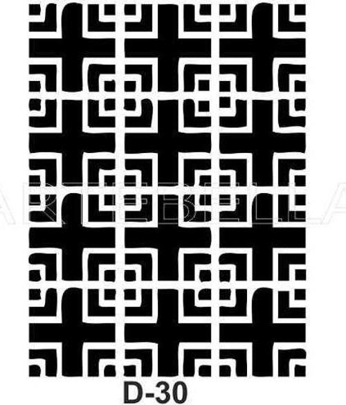 Stencil D-30 20x30 cm