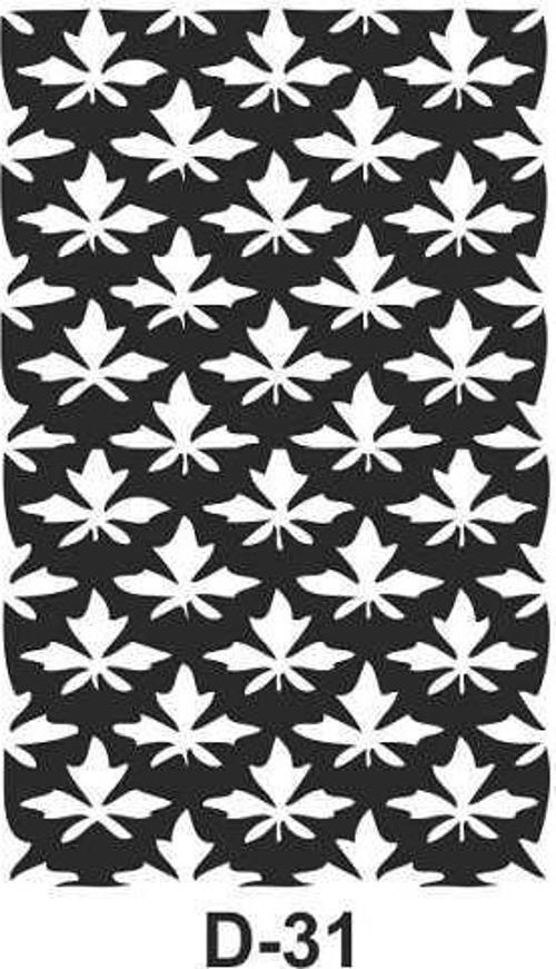 Stencil D-31 20x30 cm
