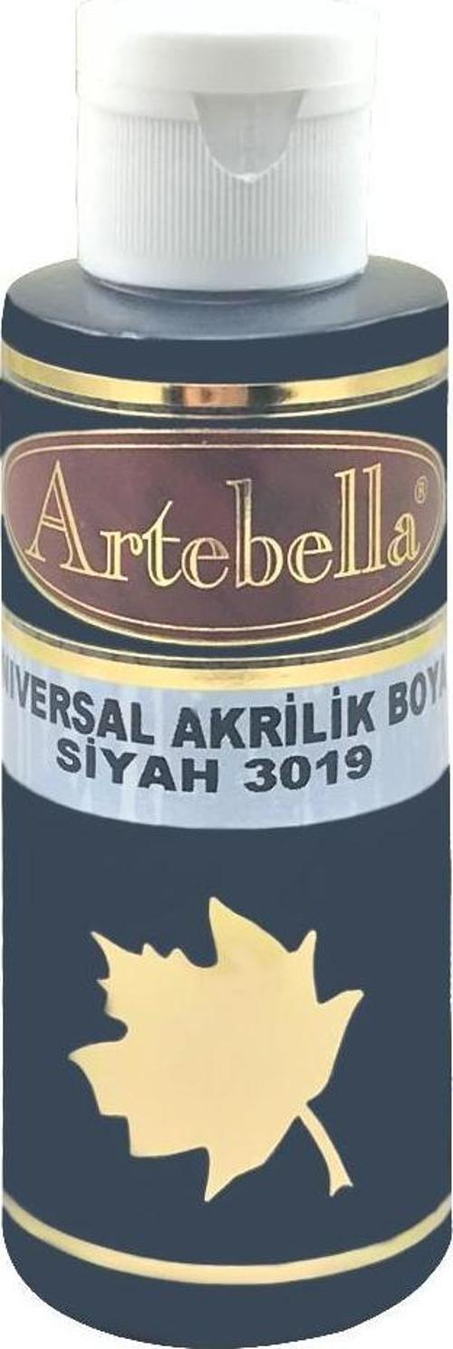 Universal Akrilik Boya 3019 Siyah 130 ml