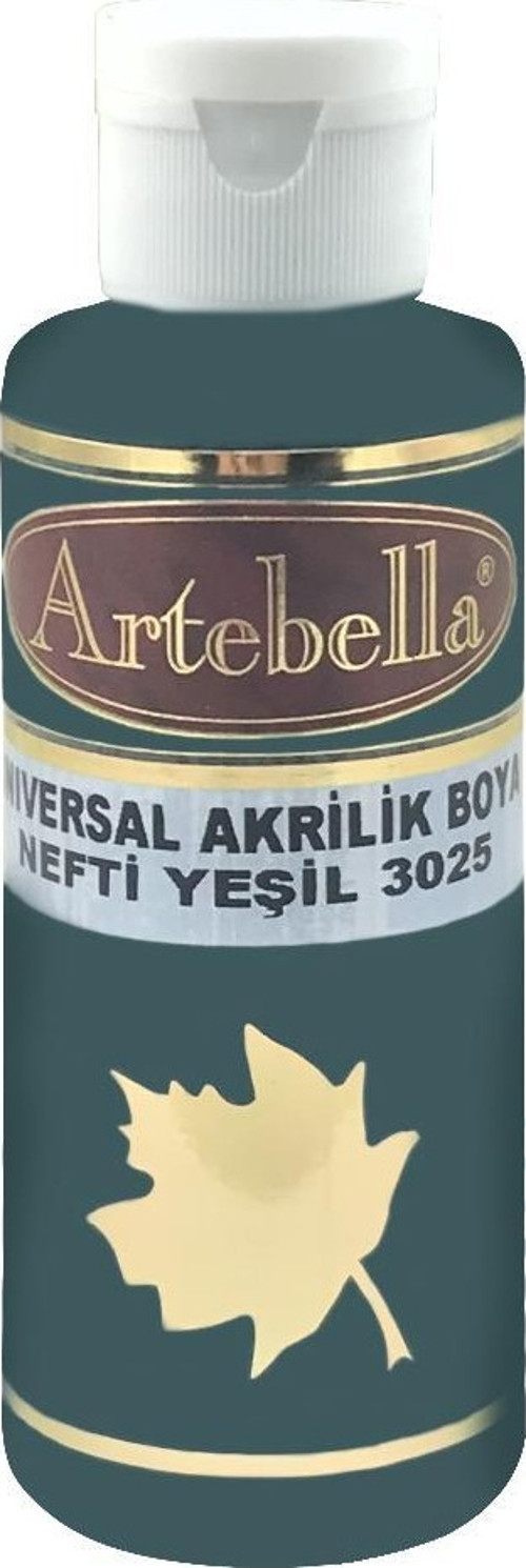 Universal Akrilik Boya 3025 Nefti Yeşil 130 ml