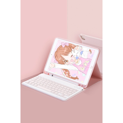 Pad 6 Kılıf Kc01 Klavyeli Tablet Kılıfı - Pembe