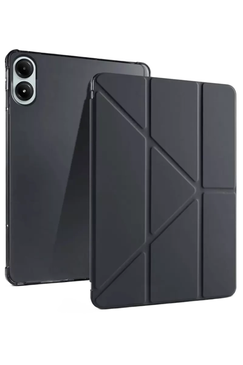 Redmi Pad 12.1 Kılıf Kalemlikli Mars Tablet Kılıfı - Siyah