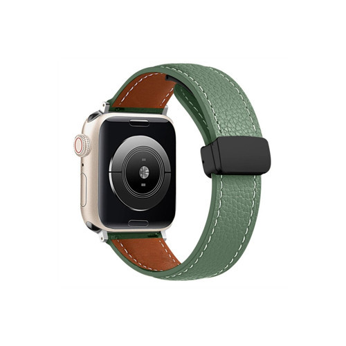 Watch 42Mm Kr414 Daks Deri Kordon (Saat Değildir) - Koyu Yeşil