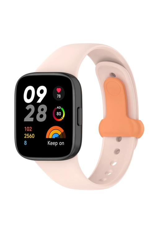 Redmi Watch 3 Origin Silikon Kordon - Pudra
