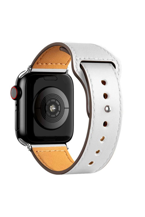 Watch 42Mm Kr415 Luaz Deri Kordon - Beyaz