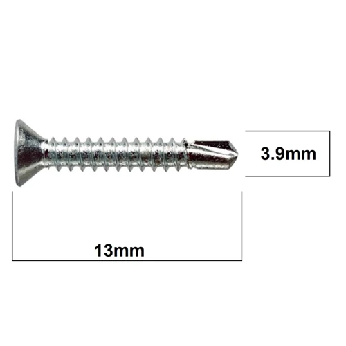 3.9X13 YHB MATKAP UÇLU VİDA MS AKILLI VİDA 500 ADET