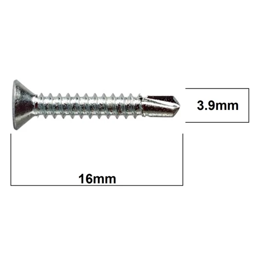 3.9X16 YHB MATKAP UÇLU VİDA MS AKILLI VİDA 1000 ADET