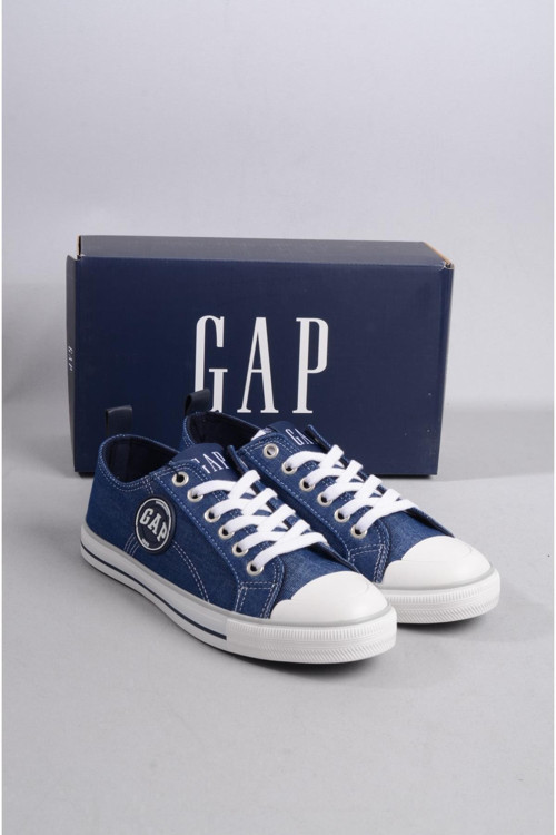 Gap Houston Dnm Gp1015 Keten Sneakers Ayakkabı Kot Lacivert