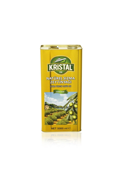 Natürel Sızma Zeytinyağı Yumuşak Doğal Lezzet 5 Litre Teneke